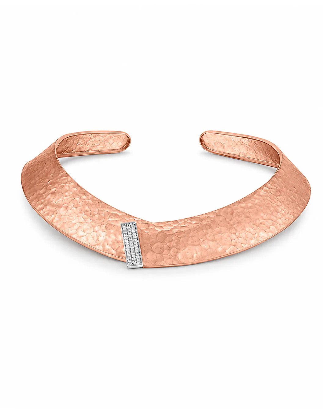 Cairo Sculptural Rose Necklace