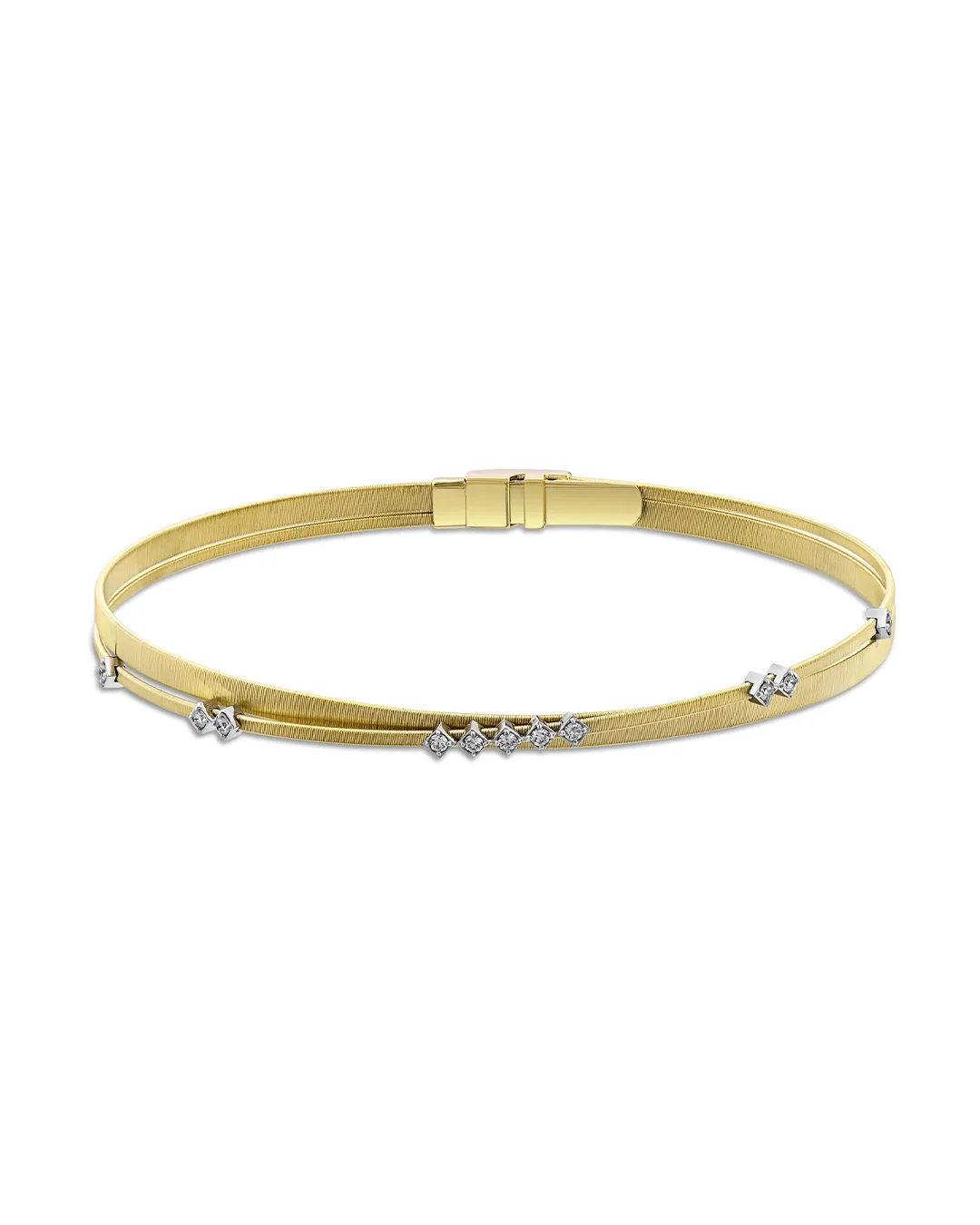 Silk Gold Choker 02